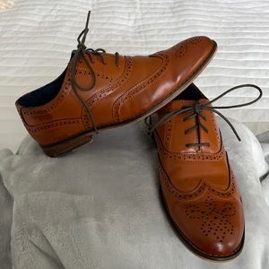 Bruno Marc Boys Wing Tip Dress Shoes